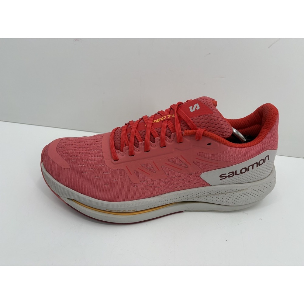 Salomon Women's Spectur Tea Rose Lunar Rock Running Comfort Sneakers, Size 9 - Picture 1 of 9